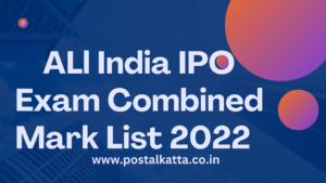 IPO Exam Marklist 2022