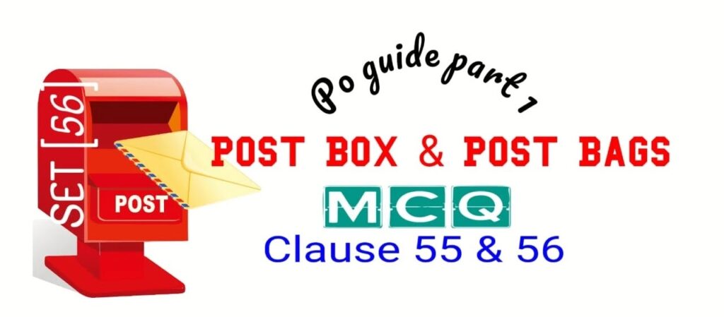 post box and post bag